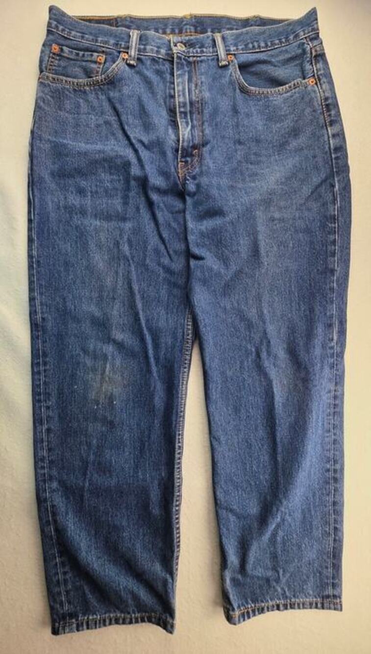 Levis 550 Style Blue Jean Size 38 x 30